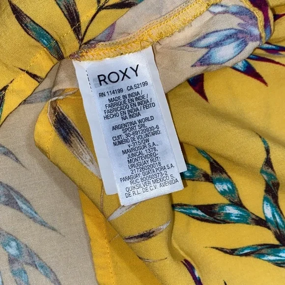 Yellow Roxy Tank Top - Picture 4 of 6